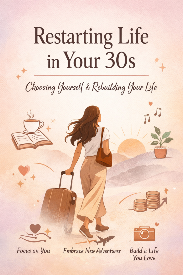 Restarting Life in Your 30s: Choosing Yourself and Rebuilding Life